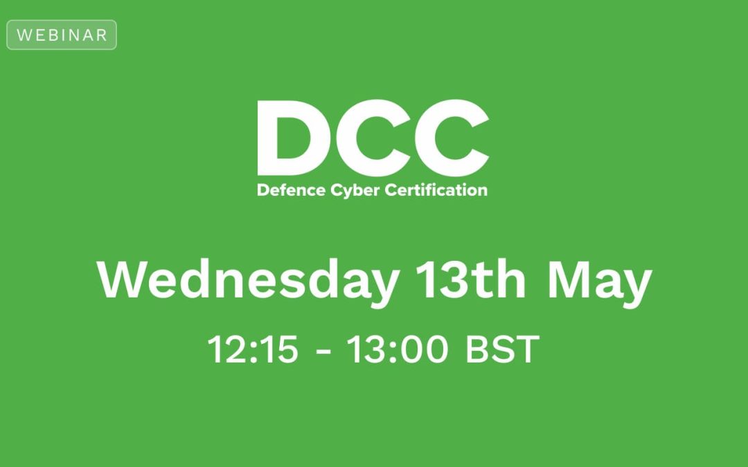 DCC Webinar: How to avoid common mistakes and achieve certification first time